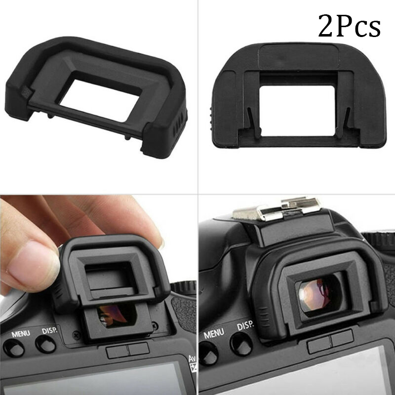 Camera Eyepiece Cover Protective Eyecup Frame Fit For Canon EOS 600D 500D 300D
