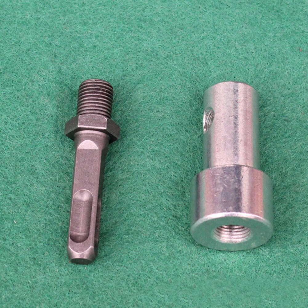 Head Electric Power Tool Arbor Earth Auger Converter Universal Shank Drill Bit Adapter DIY SDS Accessories Square Durable: 2