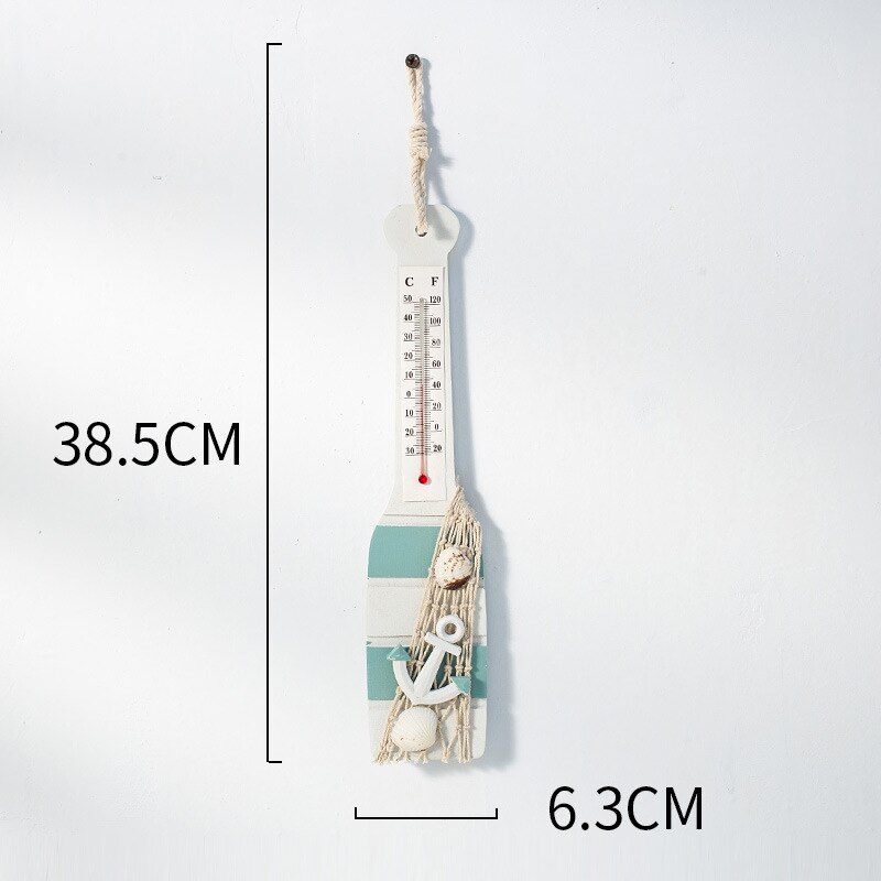 Colgante de estilo mediterráneo de peces de madera, arte de pared, artesanías Vintage, decoración del hogar, accesorios de adorno de tema náutico: L