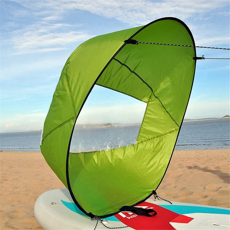 42 Inch Foldable Kayak Downwind Paddle Wind Sail Kayak Sail Kit g Boats Wind Sail for Kayak Canoe Accessories