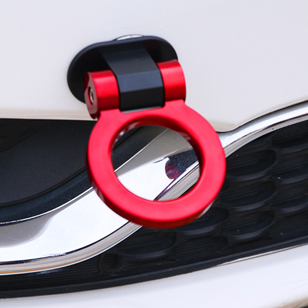 Uniwersalny hak holowniczy naklejka samochód stylizacja dekoracja samochodu transport przedniej przyczepy tylnej