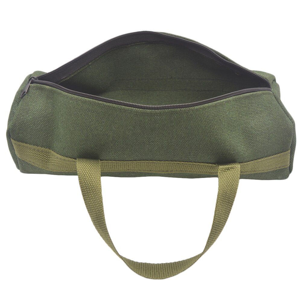 Durable Thick Canvas Pouch Tool Bags Storage Organizer Instrument Case Portable For Electrical Tool Tote Bag Multifunction Case