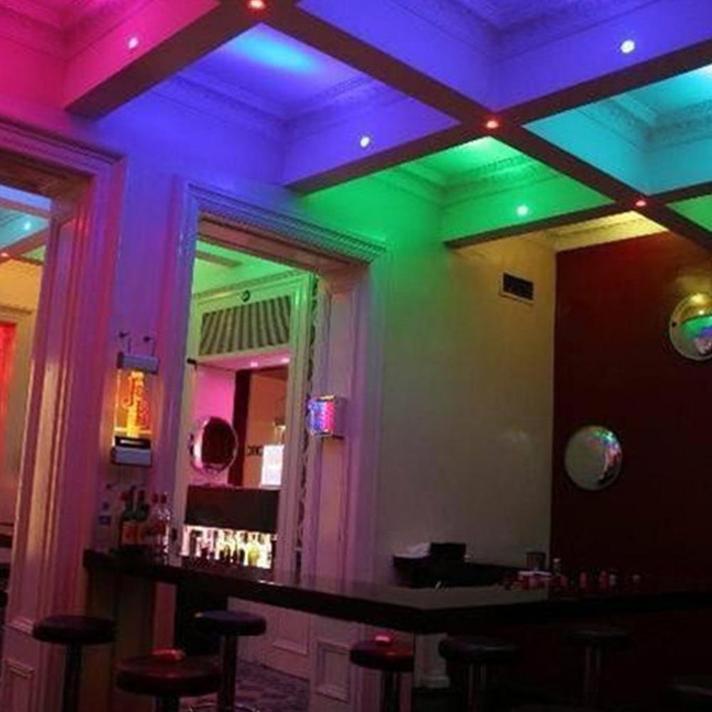 3w e27 led glödlampor färgskiftande lampa med fjärrkontroll för heminredning scen bar fest