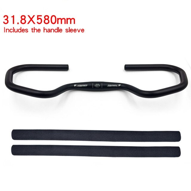 Manillar de bicicleta de montaña, accesorio de aleación de aluminio, mariposa, 31,8mm: a set