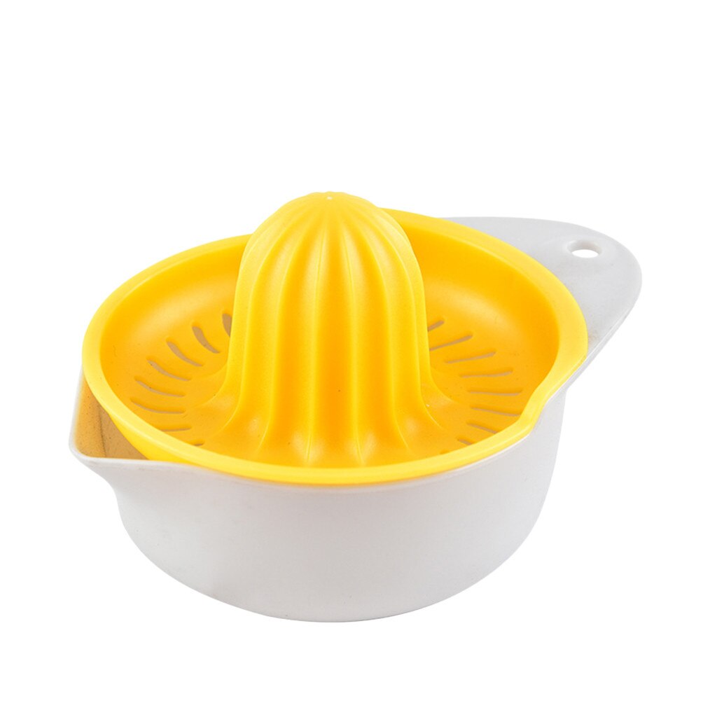Portable Press Hand Manual Juicer Lemon Squeezer Fruit Juicer Kitchen Tool Juicer Orange Squeezer Juice Fruit Pressing: YELLOW
