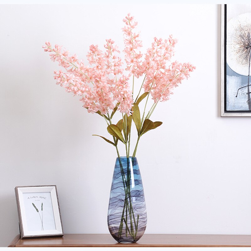 Kunstbloemen Hyacint Bruiloft Decoratie Nep Bloemen Bruiloft Decoratie Thuis Bloemstuk Fotografie Boeket