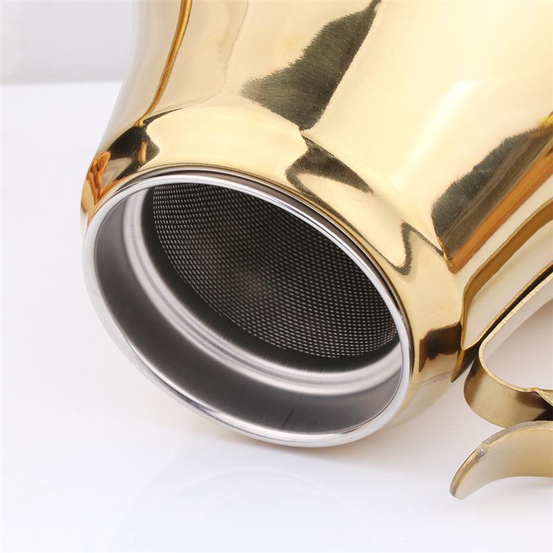 1.2/1.8L Stainless Steel Kettle Long Mouth Water Heater Tea Coffee Tableware for Home Office