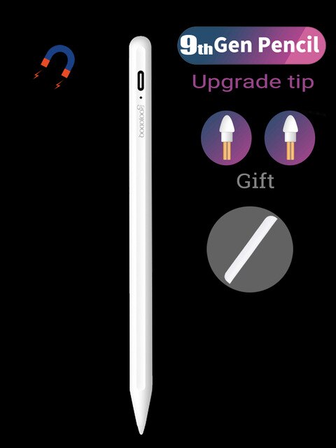 Goojodoq Touch Pen Stylus Voor Apple Potlood 2 1 Voor Ipad 9.7 Pro 11 12.9 Air 3 10.5 10.2 Mini 5 Tablet Stylus Pen: Default Title