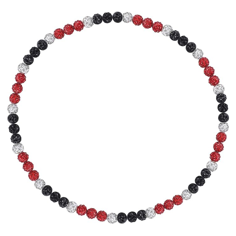 Collier de baseball pour hommes, collier de baseball scintillant, boule de strass, collier de perles, joueurs de baseball, bijoux inspirés des amoureux