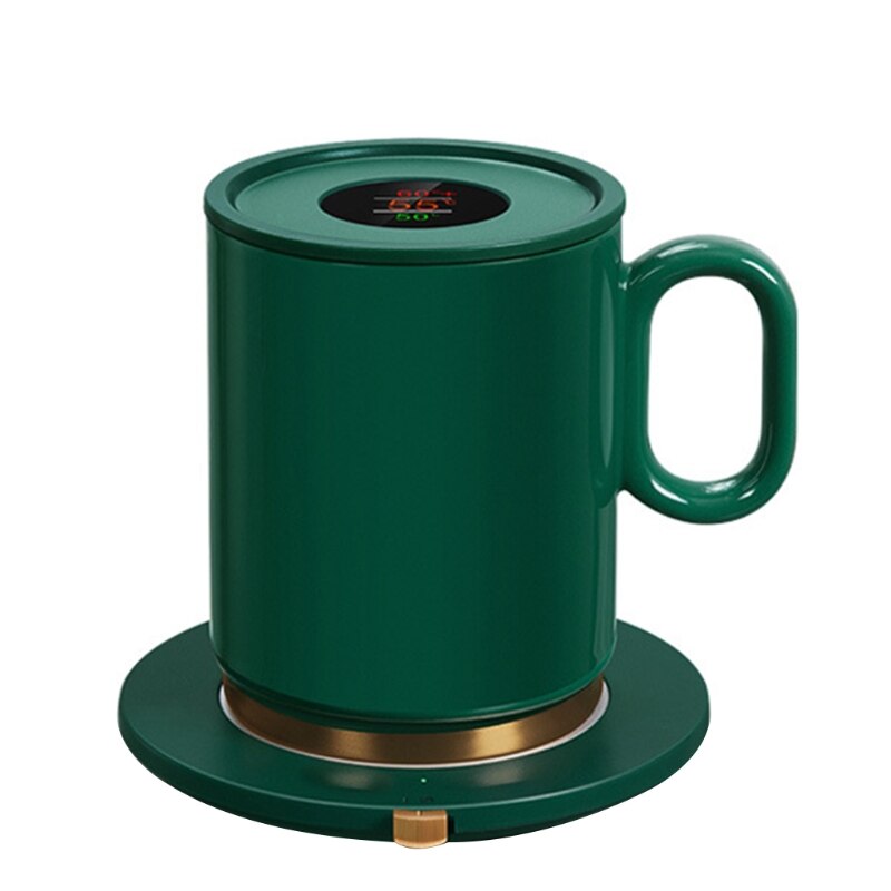 Coffee Cup Warmer with LED Digital Temperature Range Cup for Office Desk Use Suitable for gifting to friends or family
