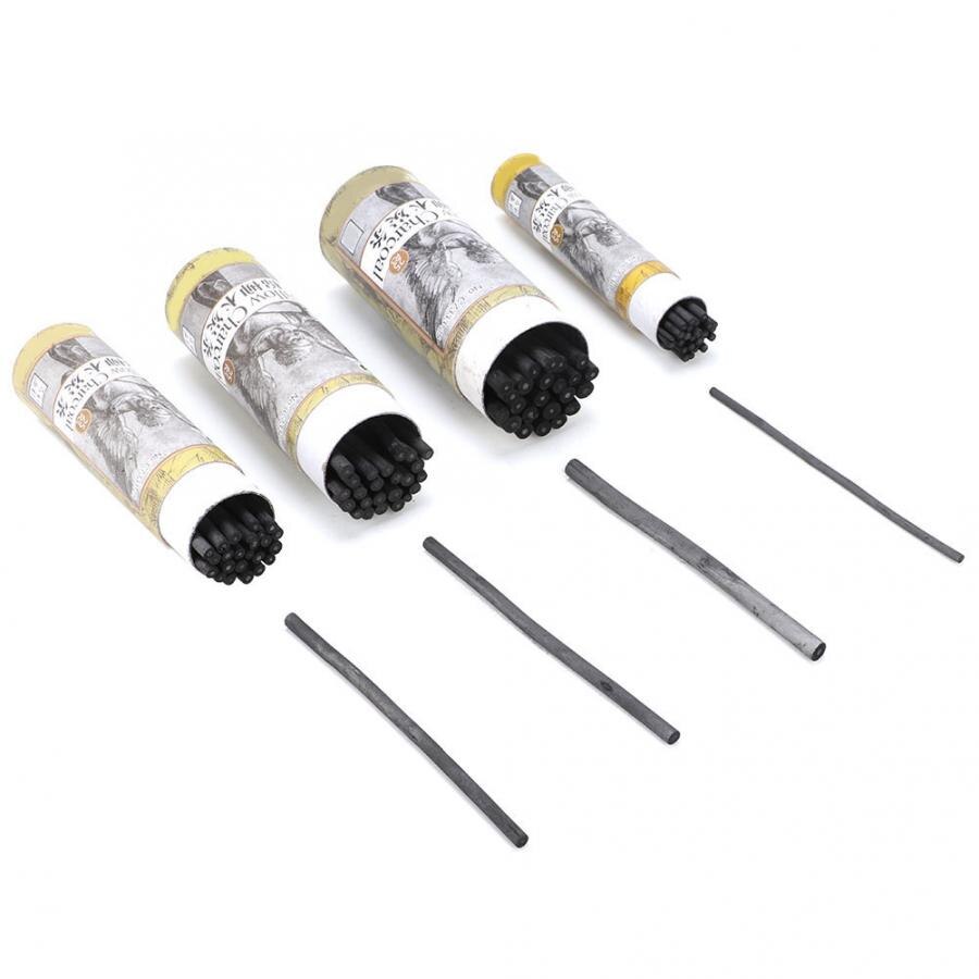 25pcs Houtskool Potlood Tekening Houtskool Bar Kunstenaar Art Tekening Gereedschap Schets Potlood