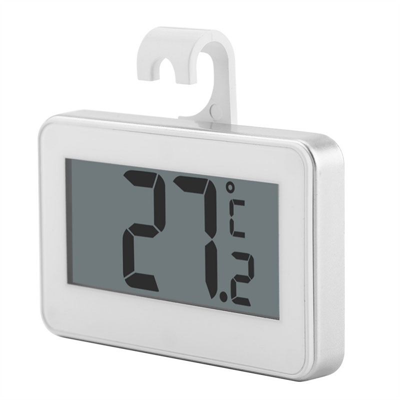 Lcd Digitale Scherm Precisie Koelkast Thermometer Koelkast Vriezer Met Verstelbare Stand Magneet Waterdichte Digitale Thermometer