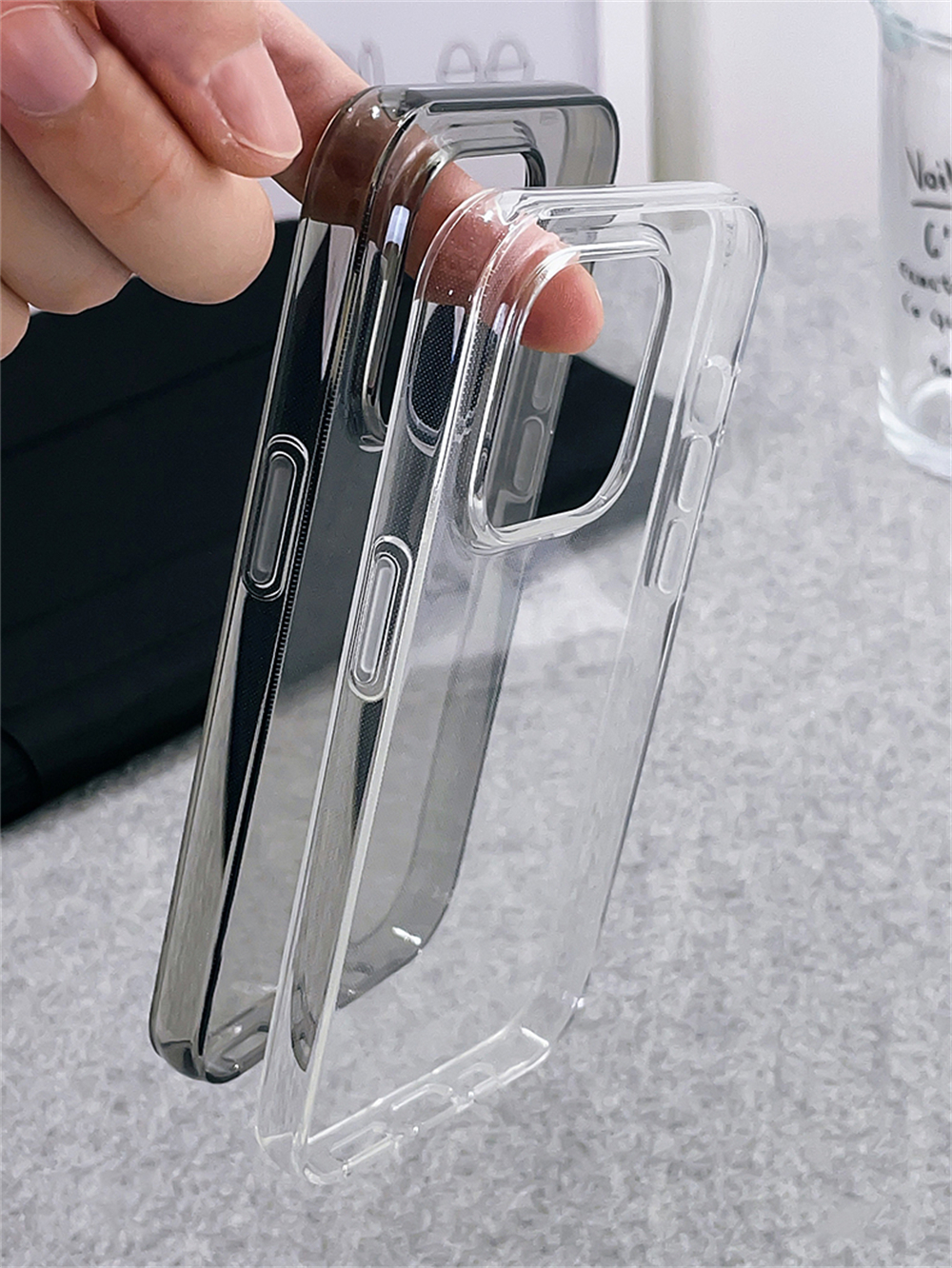 Ultra Thin HD Transparent Soft TPU Case For iPhone 16 15 14 Plus 13 12 11 Pro Max X XR Shockproof Clear Back Cover