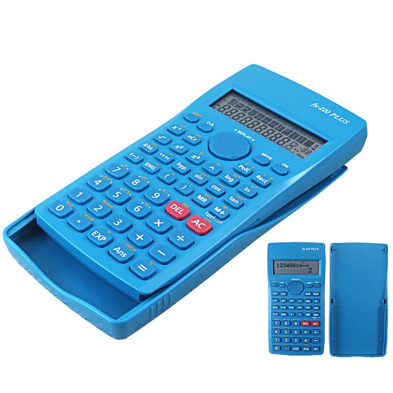 FX-220PLUS Junior High School Leerlingen Examen Wetenschap Math Calculator Functie Computer Twee-Line Display