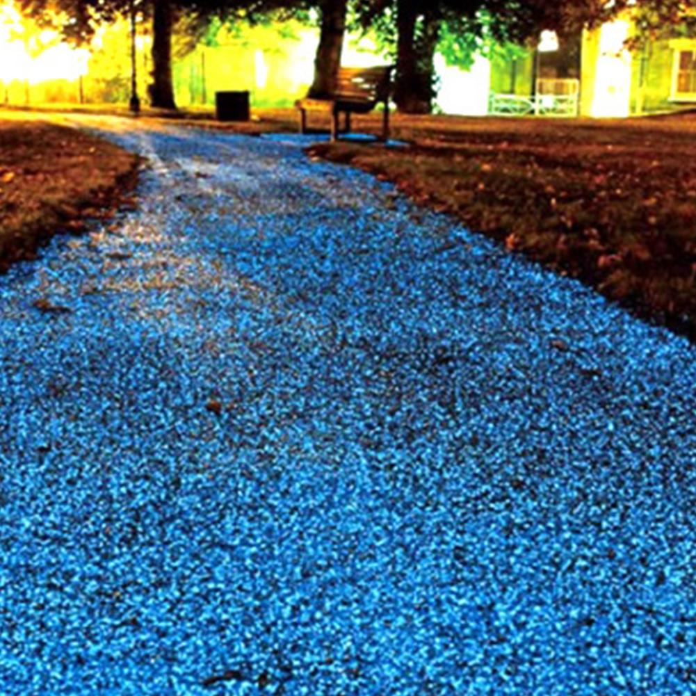 100 Stuks Lichtgevende Stenen Blauw Groen Gemengde Tuin Decor Lichtgevende Stenen Aquarium Steentjes Glow Stenen Aquarium Zwembad Decoratie