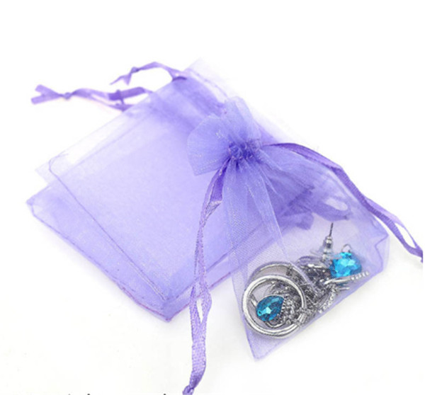 10 stück  (7 x 9cm)  beutel schmuckverpackung organzabeutel schmuckverpackungsbeutel geburtstagsfeier dekoration hochzeit weihnachtsbedarf: 17