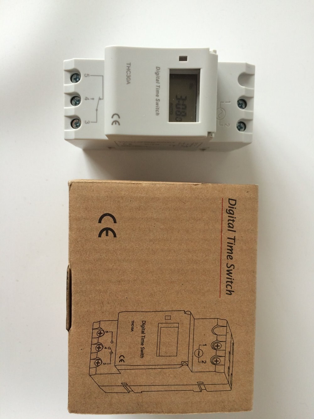 THC30A 30A digital time switch weekly programmable electronic timer 220Vac