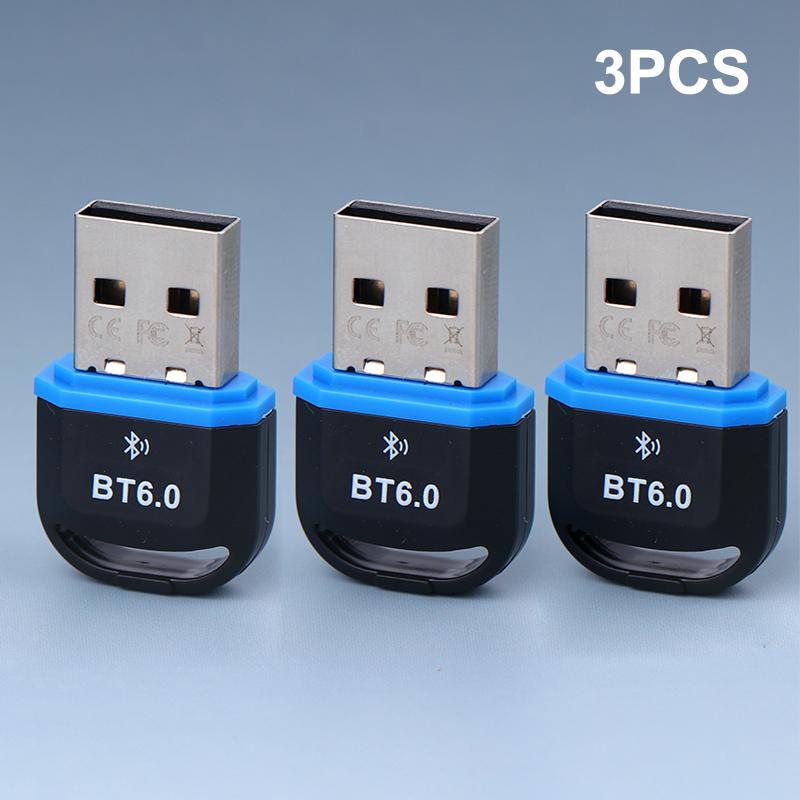 USB Bluetooth 5.1 Adapter - Ontvanger & Zender voor PC Windows 11/10/8.1 - Toetsenbord/Muis Dongle: Rood