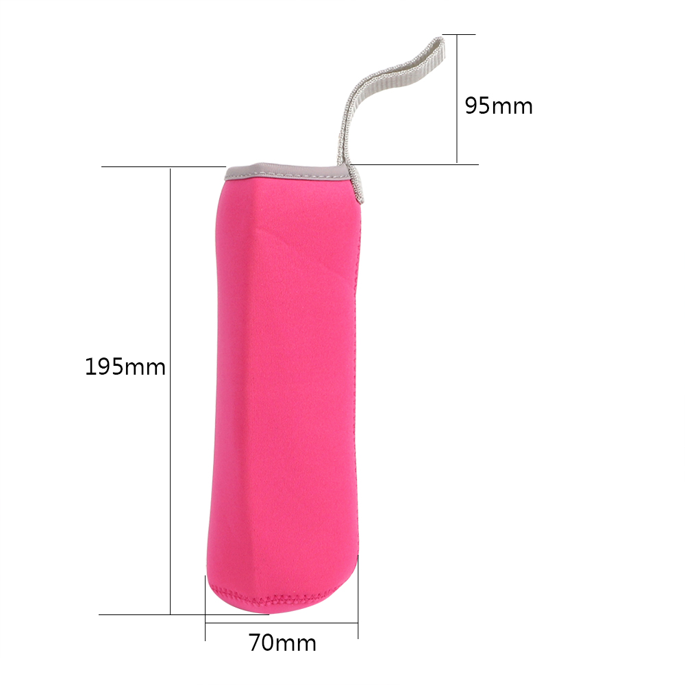 550mL izolator rękaw próżniowy worek termiczny worek na butelkę gadżety 5 kolorów Drinkware