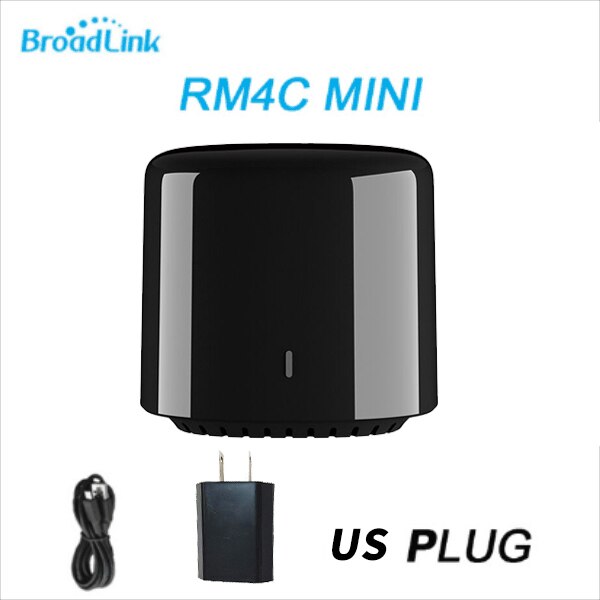 Broadlink RM4C Mini Bestcon IR Remote Control RM Pro RF 4G WiFi Controller Smart Home Automation Work With Alexa Google Home TV: RM4C MINI US