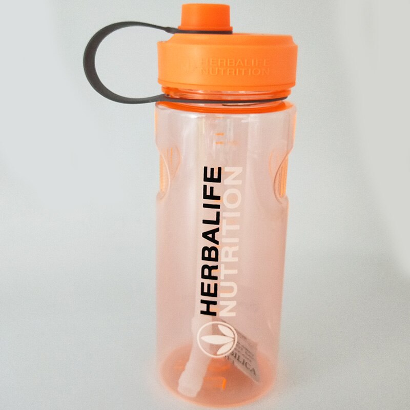 6 color Herbalife nutrición 24Fit leche 1000ml la botella con paja dentro botella espacial hervidor de agua libre de BPA