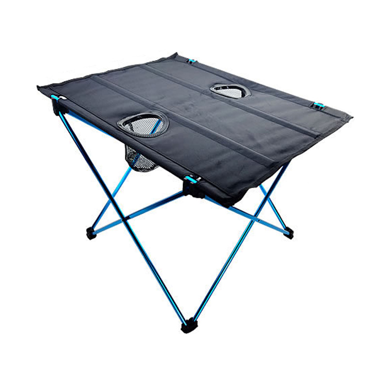 Table basse pliante en tissu Oxford, ultra-légère, randonnée en plein air, Camping, repas sauvage, pique-nique, voyage épais, transport plage, thé