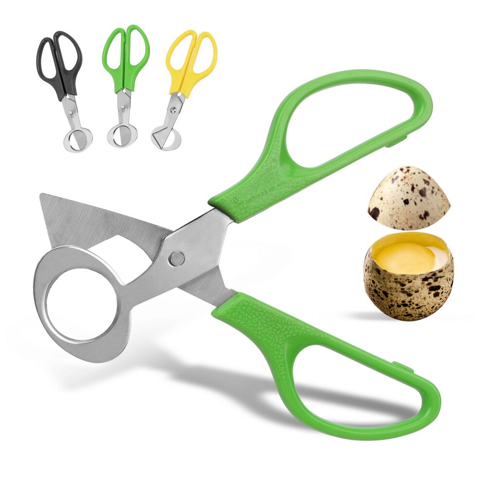 Quail Egg Shell Scissors Rust Resistant Kitchen Tools Cigar Cutters Multifunction Stainless Steel Blade Durable