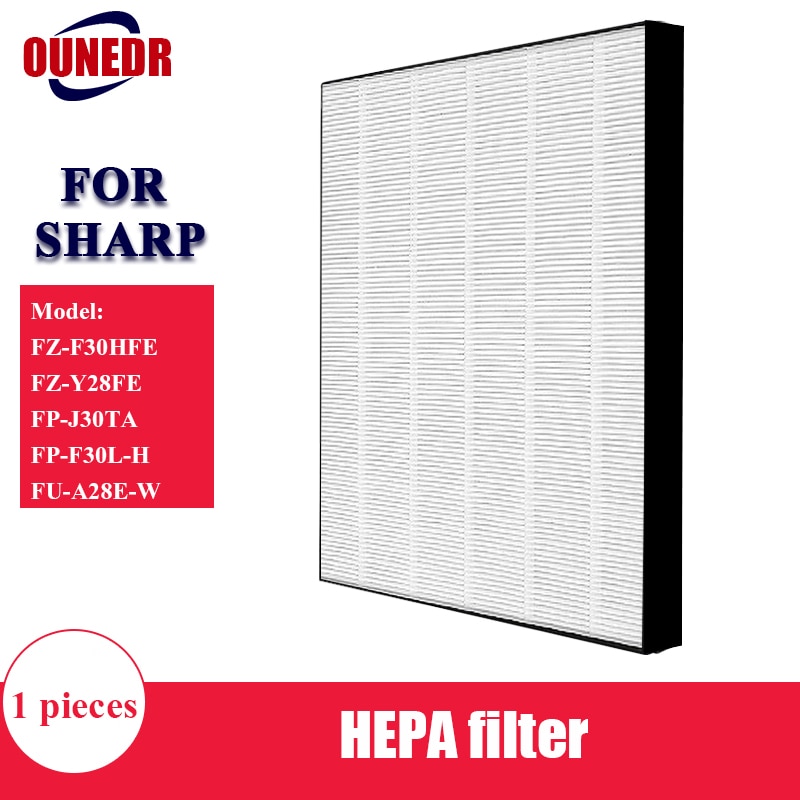For Sharp Air Purifier Hepa Filter FZ-Y28FE FZ-F30HFE Replacement Part FP-J30TA FP-F30L-H FP-J30LA FU-A28E-W FP-GM30 FP-F30TA