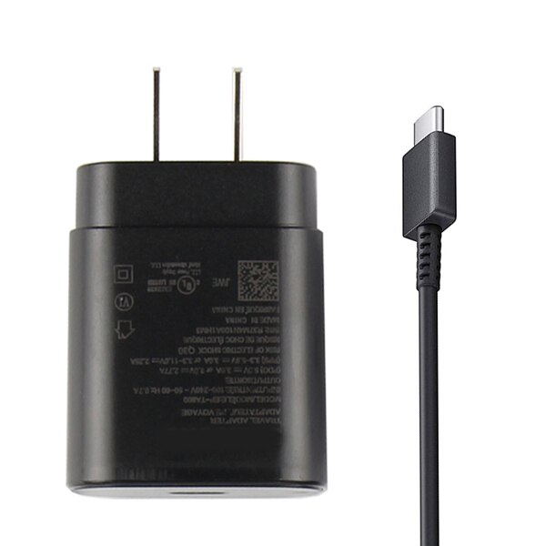 Szybka ładowarka 25W do Samsung Galaxy S21 S21 + S21 Ultra S20 S20 + S20 Ultra Note 20 Ultra USB-C szybka ładowarka ścienna: US Adapter add Cable