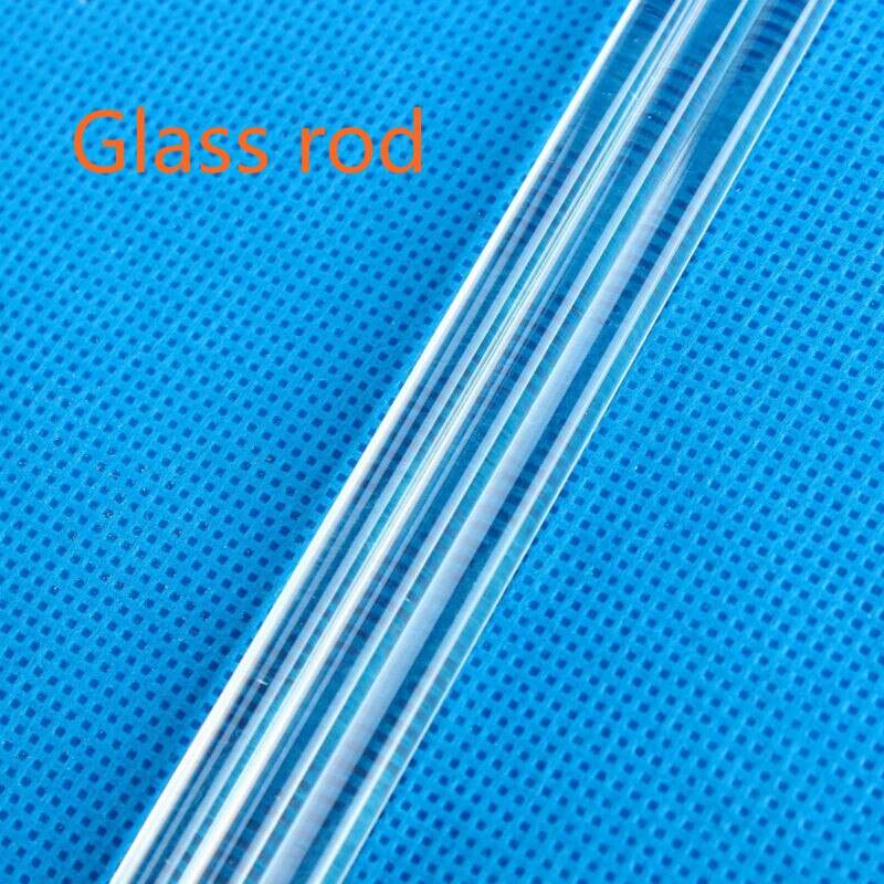5pcs 6x300mm glass stirring rod glass stirrer glass rod milk tea coffee cocktail stirrer
