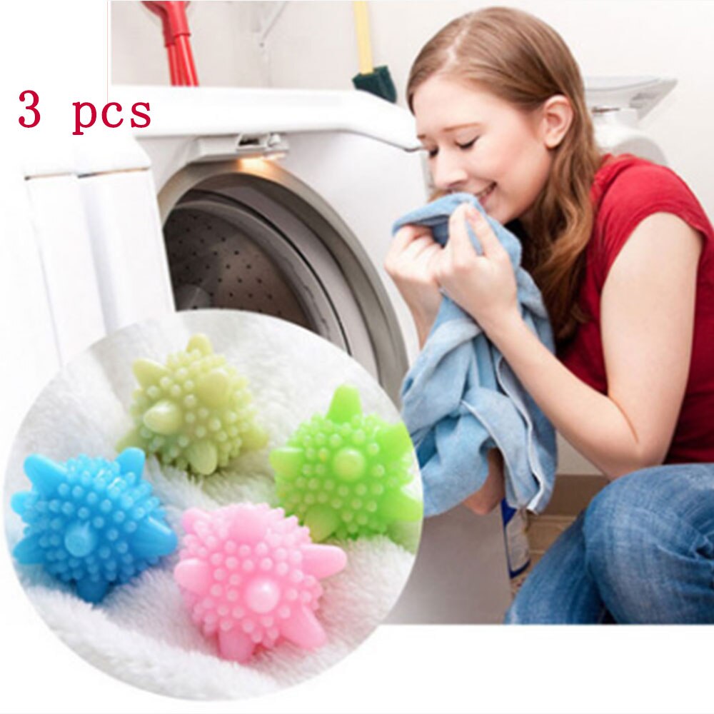 3 stücke Waschmaschine Waschen Ball Dekontamination Und Anti-Wicklung Reinigung Ball Meer Stern Farbe Solide Reinigung Ball