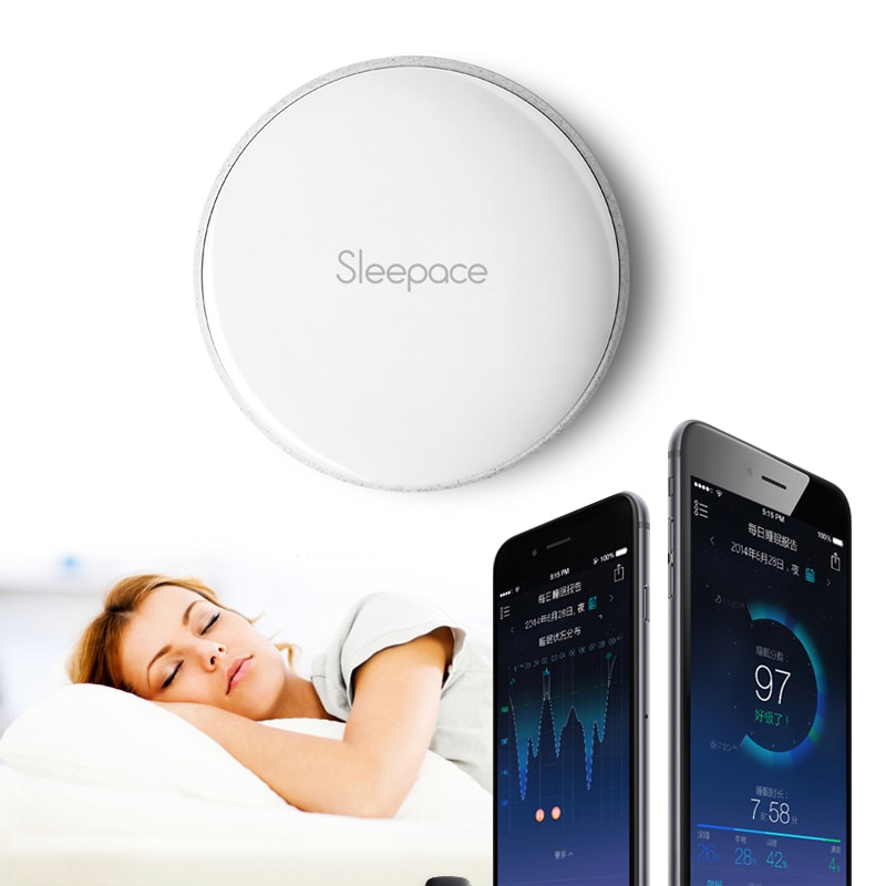 Moniteur de sommeil intelligent avec des points de sommeil, analyse de , Bluetooth, bouton de sommeil