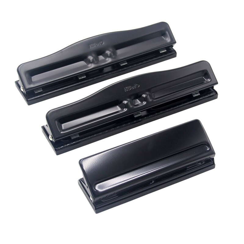 Metal A4 6 Holes Punch School Paper Cutter Adjustable 3/4 Hole Puncher Scrapbooking Punches DIY Tools Office Binding Supplies