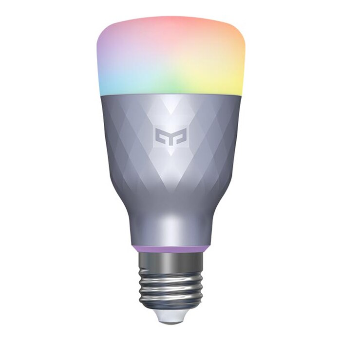 Yeelight 1SE Smart Led Lamp E27 6W Rgb Ac Draadloze Voice Control Kleurrijke Licht 650lm 100-240V ondersteuning Google Home Led Lamp: 1PCS