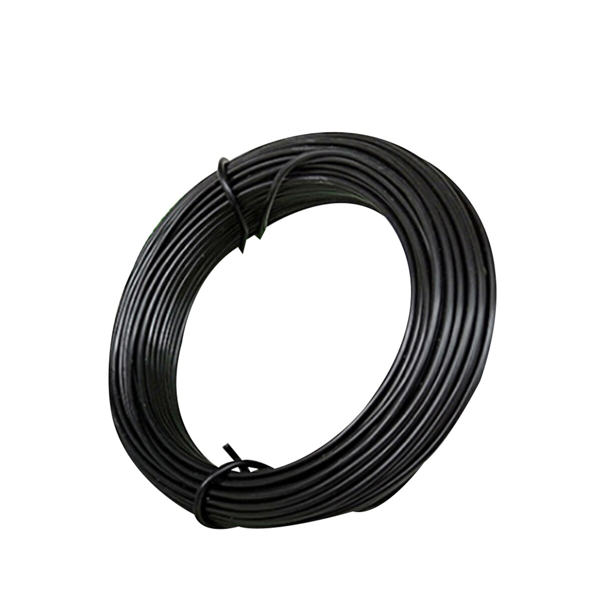 Home Garden Iron Wire loop Multifunction Wire Gardening Flower Twist Craft Winding DIY Home Use Plant Shape Wire Tool Decoration: Black