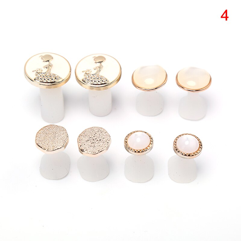 8 stuks/set siliconen vinger- en teenspreiders, afstandhouders, kussentjes, teenverdelers, zachte teenspreiders, doe-het-zelfgereedschap: Beige