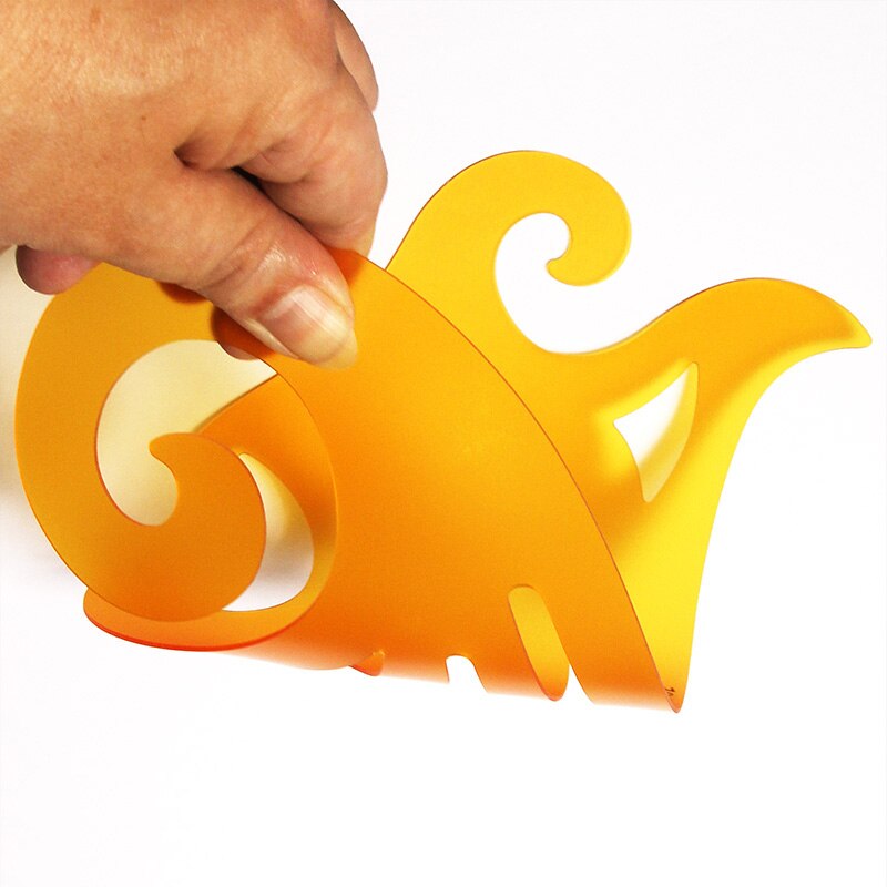 30 CM yellow curve ruler soft 30 cm curve plate / Cloud Ruler / Cloud Ruler / drawing ruler
