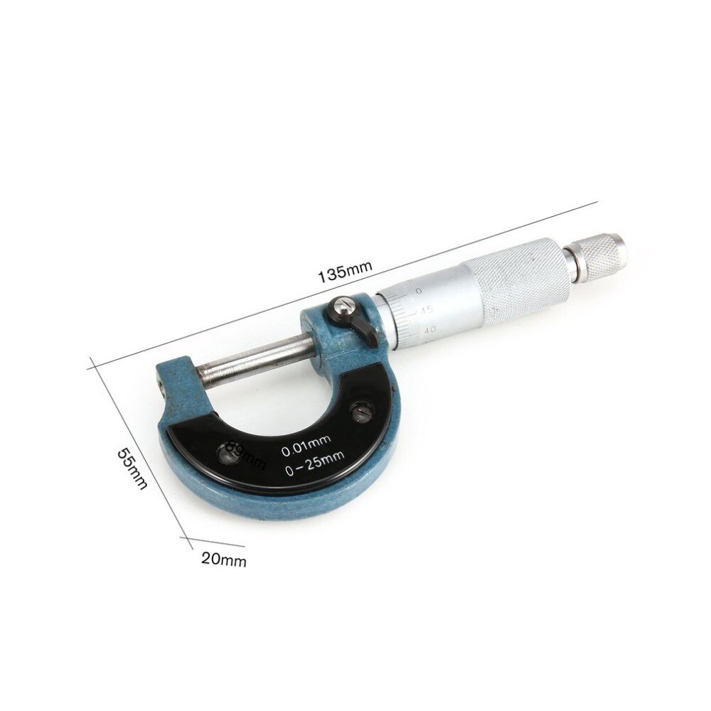 0-25mm/0,01 Mikrometer micrometre micrometro Mikrometer Messschieber Äußehe Durchmesser Spiral- Mikrometer Sauerei Instrument Werkzeug