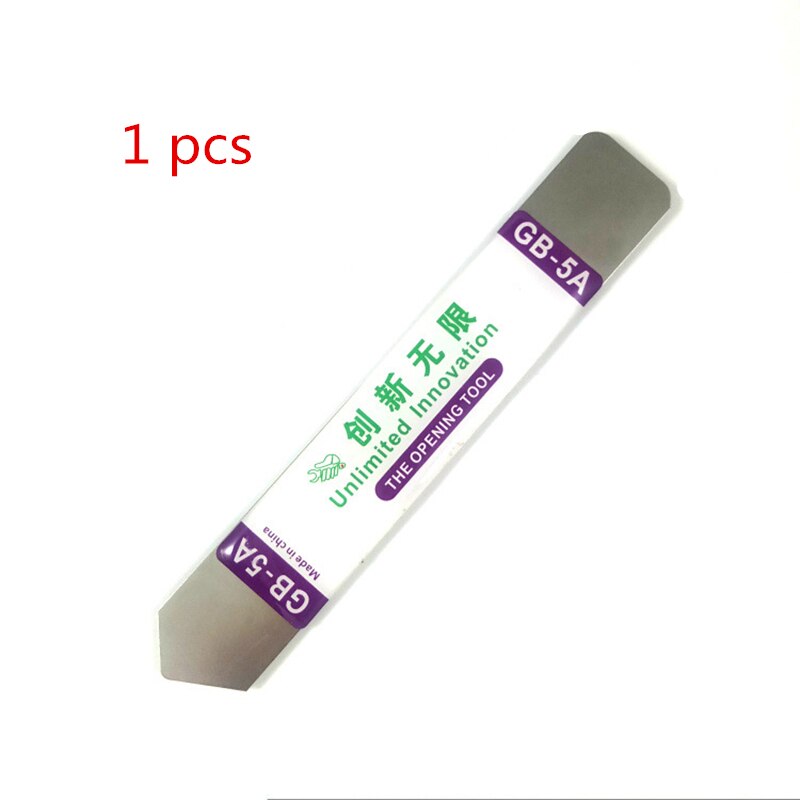 Piezas universales de Metal para reparación de teléfonos móviles, herramientas de apertura de palanca de Metal para teléfonos móviles, portátiles, tabletas, Herramientas de reparación de pantalla, novedad de 1/3 Uds.: 1 pcs