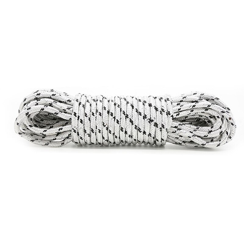 10m nylon tørresnor tørre tøj kjole vask bøjle camping udendørs klatring camping reb vandre line snor vasketøj