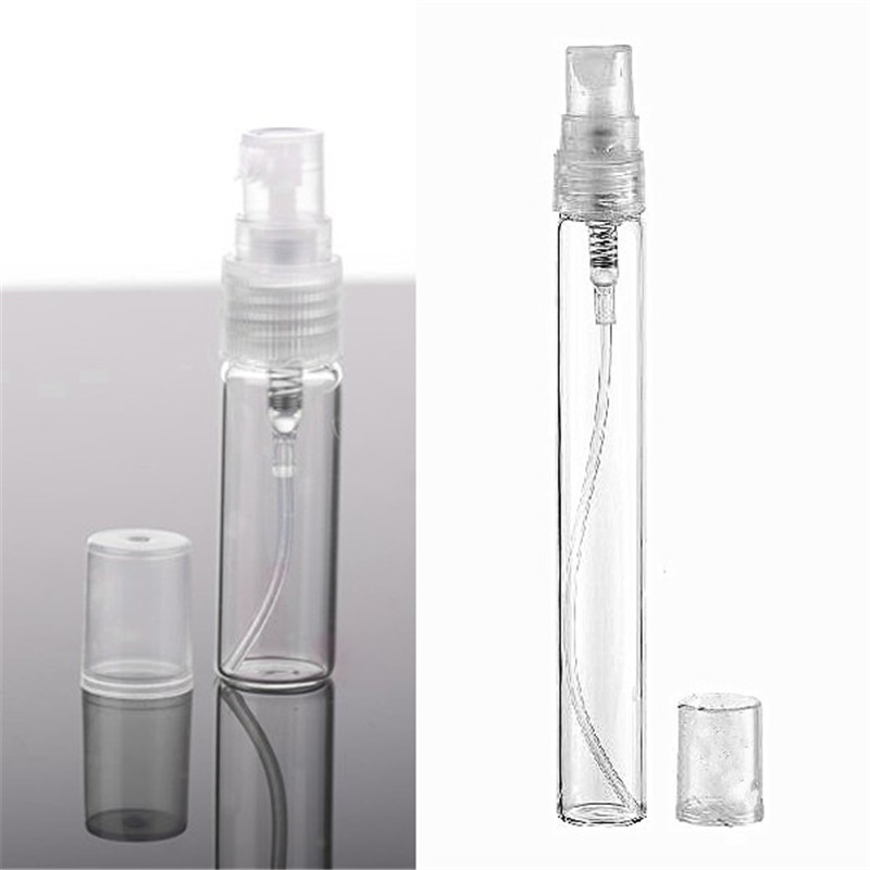5ml 10ml Refillable Bottle Glass Portable Spray Bottle Empty Perfume Bottles Refillable Perfume Atomizer For Travel Business