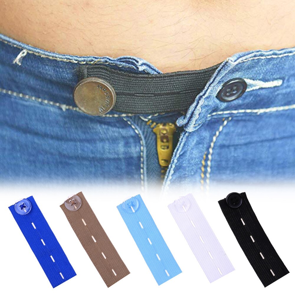 Extensores de cintura elástica para mujeres embarazadas, pantalones elásticos ajustables fuertes, extensores de botones, ropa cómoda, 923