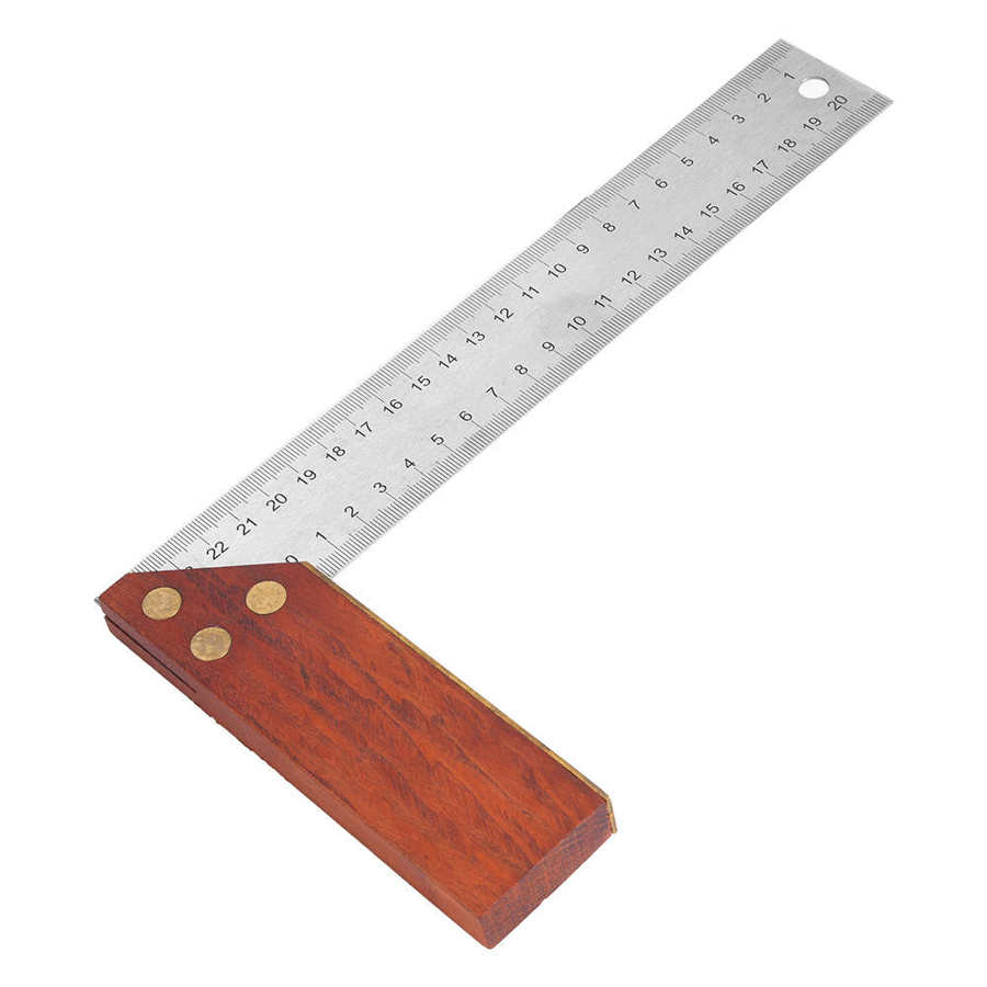 Carpenter Angle 250mm 90 degree Right Angle Construction Ruler Hand Tool