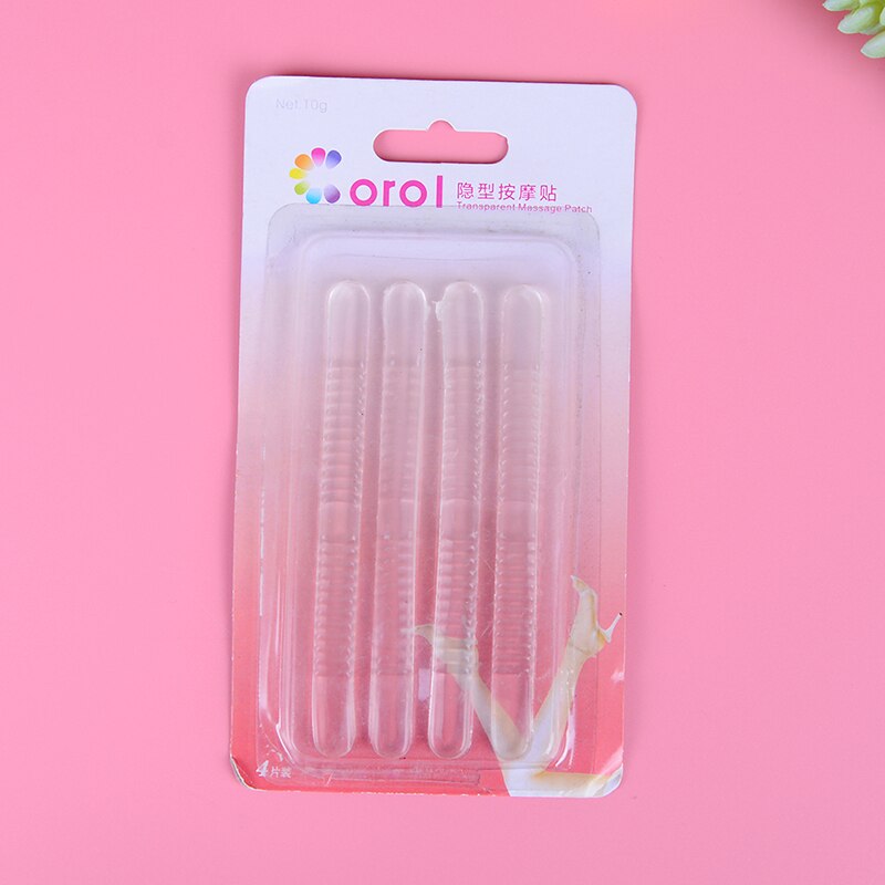 4 Pcs/sheet Silicone Gel Pads Shoe Heel Inserts Shoe Back Cushion Liner Grips Protector Feet