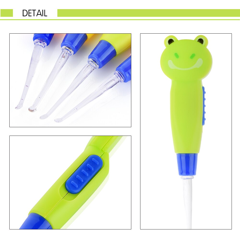 Accesorios lindos de la cuchara de la oreja herramienta de limpieza del oído segura de la cera de la oreja