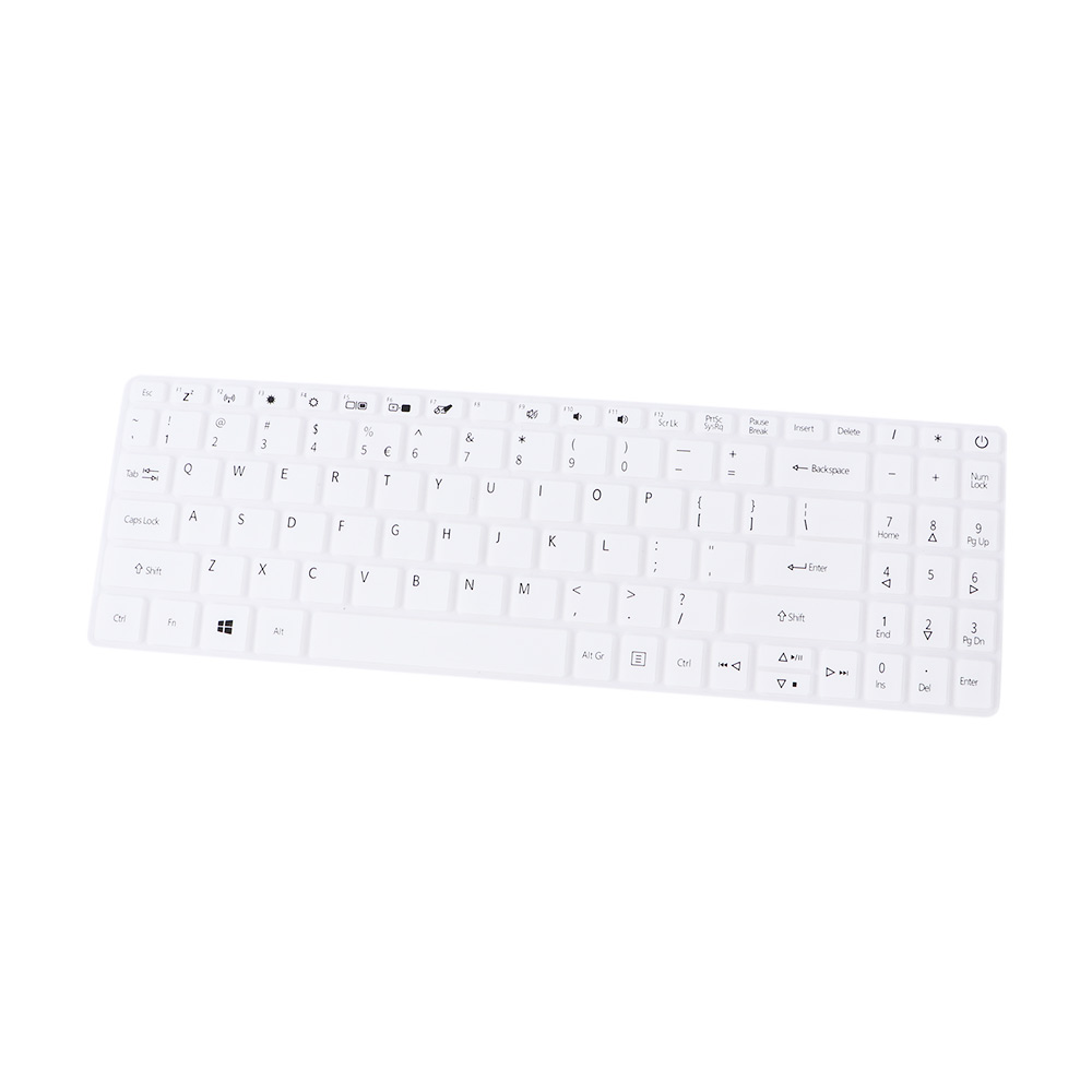 15.6 Inch Notebook Keyboard Cover Keyboard Cover Protector Keyboard Skin Laptop Keyboard Cover: Blue