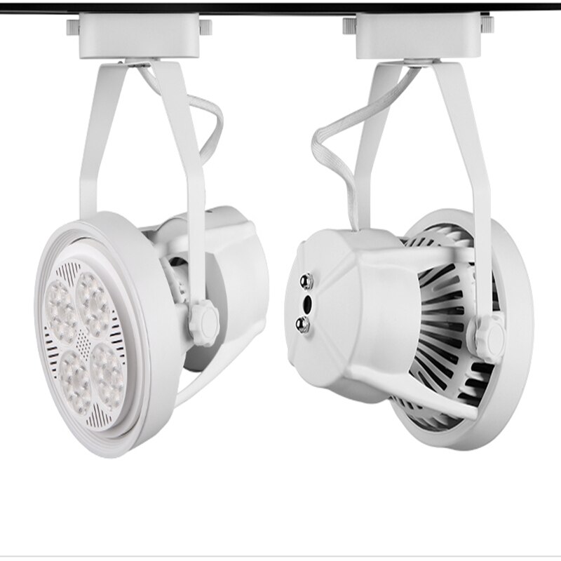 PAR30 piste lumière super lumineux 35 w magasin de vêtements projecteurs led monté lumières E27 vis piste lumières