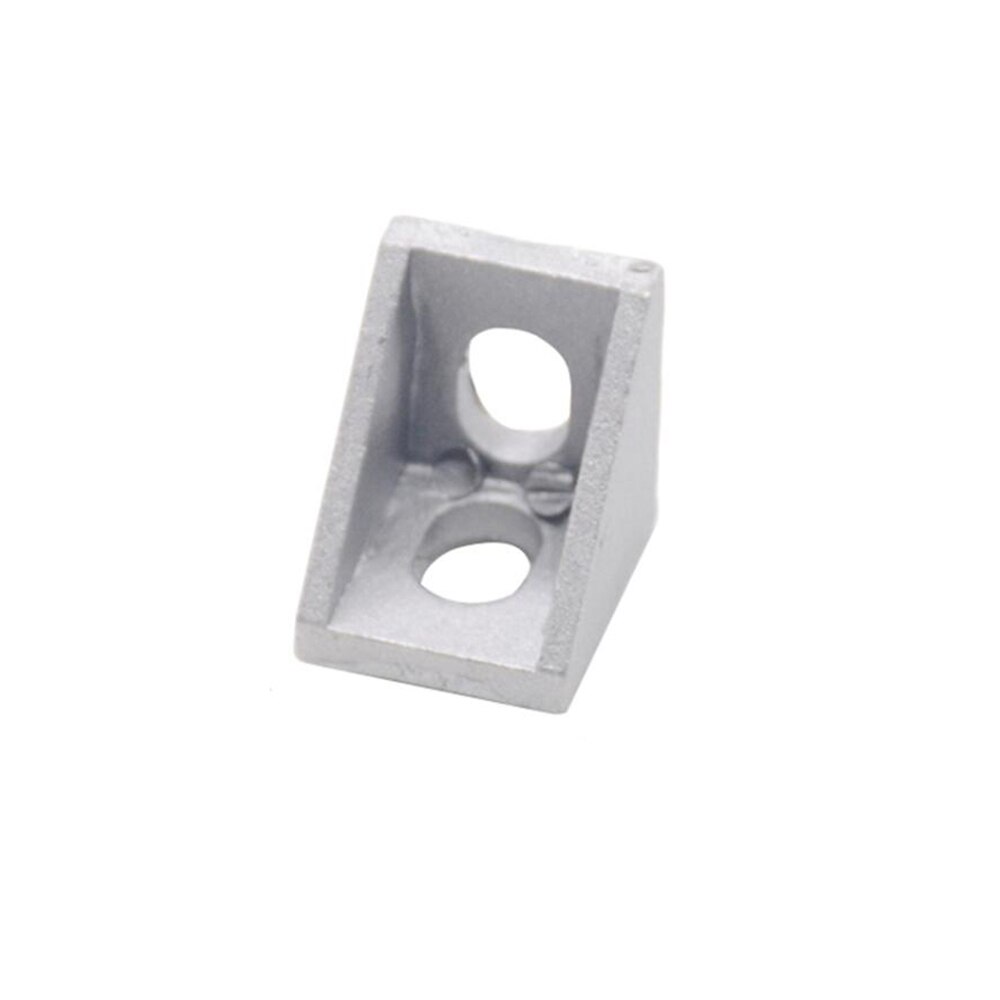 20pcs/lot 2028 Corner Fitting Angle Aluminum Connector Bracket Fastener 3030 Industrial Corner Bracket: 2020