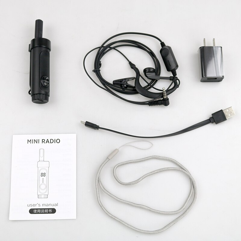 HONGFENG-1A Mini walkie Talkie telefon Tragbare Schinken Radio Scanner Amateur Radio Kommunikator yaesu sq Transceiver