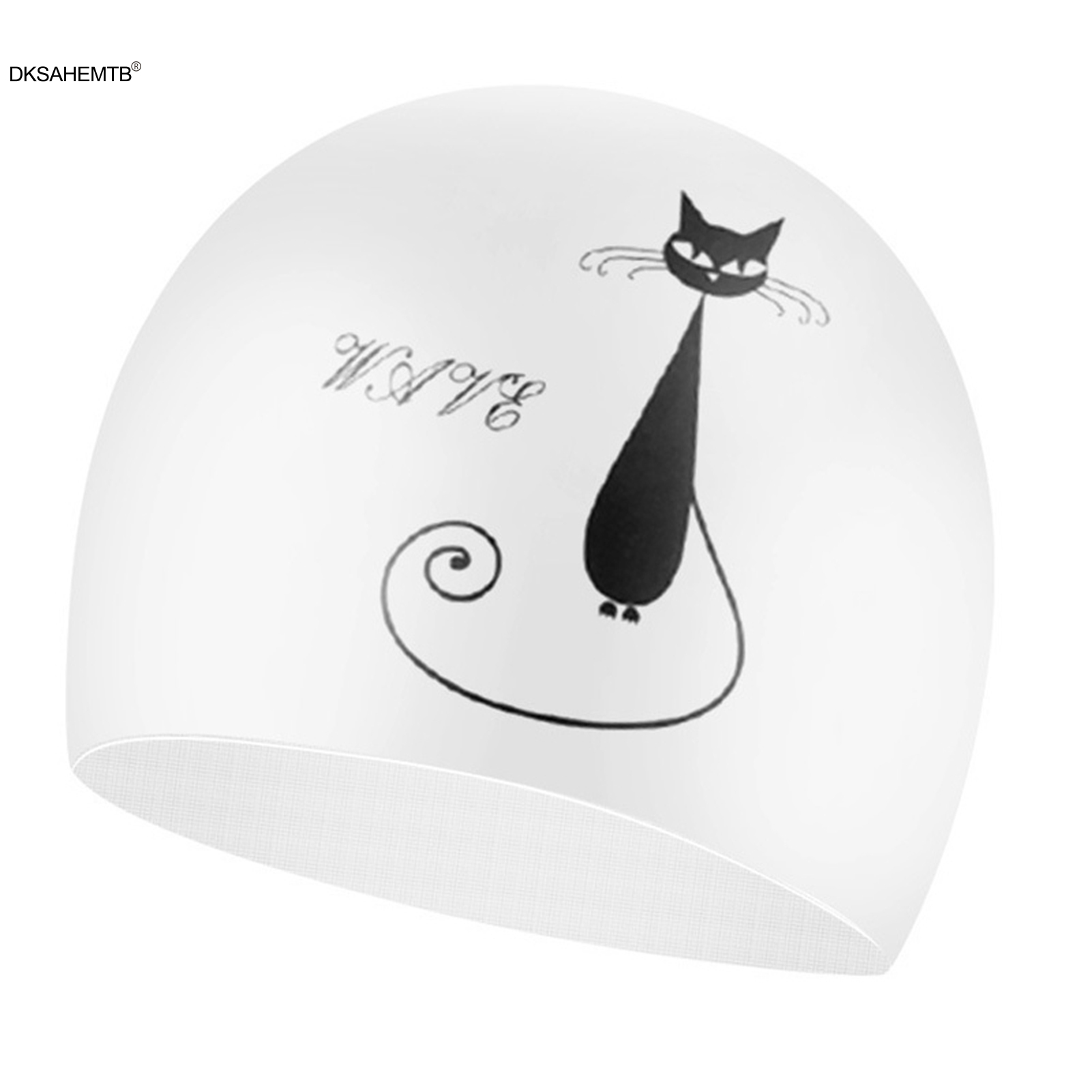 Badmuts Silicone Mannen En Vrouwen Waterdicht Plus Verdikking Lang Haar Sport Zwemmen Zwembad Cap Zwemmen Hoed Cover Voor Volwassen: I